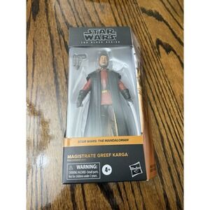 Star Wars The Black Series Magistrate Greef Karga The Mandalorian Action Figure